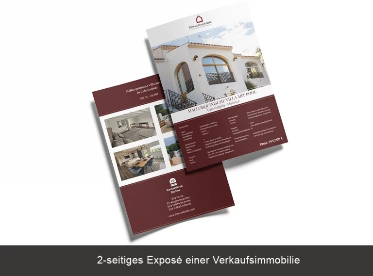 2-seitiges Immobilien-Expose