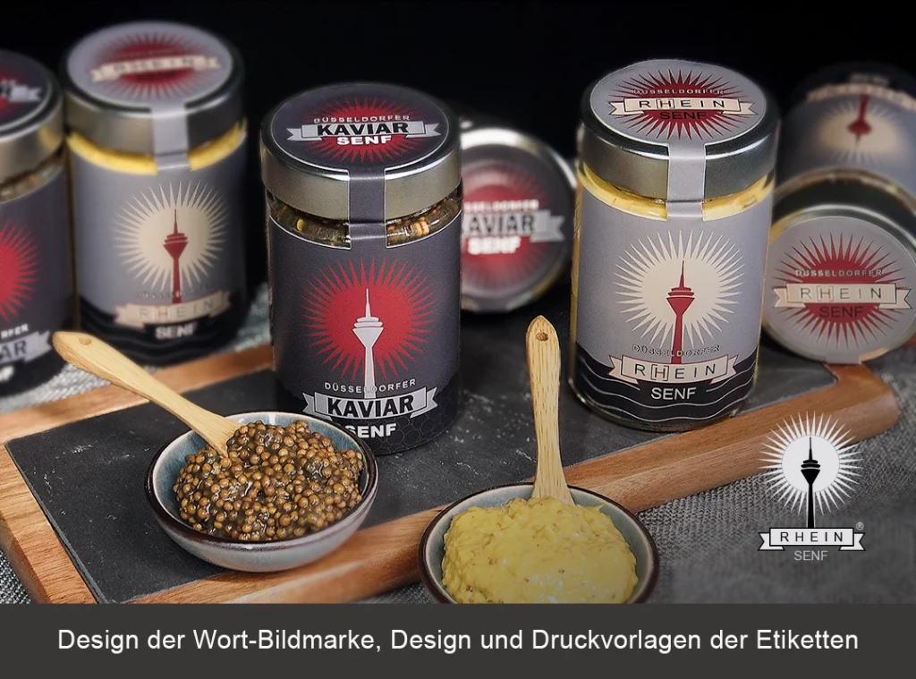 Wort- Bildmarke und Etiketten-Design