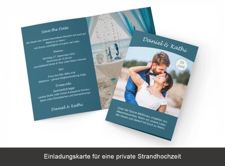 Hochzeitseinladung