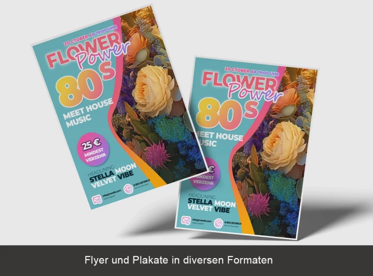 Flyer & Plakate für ein Event