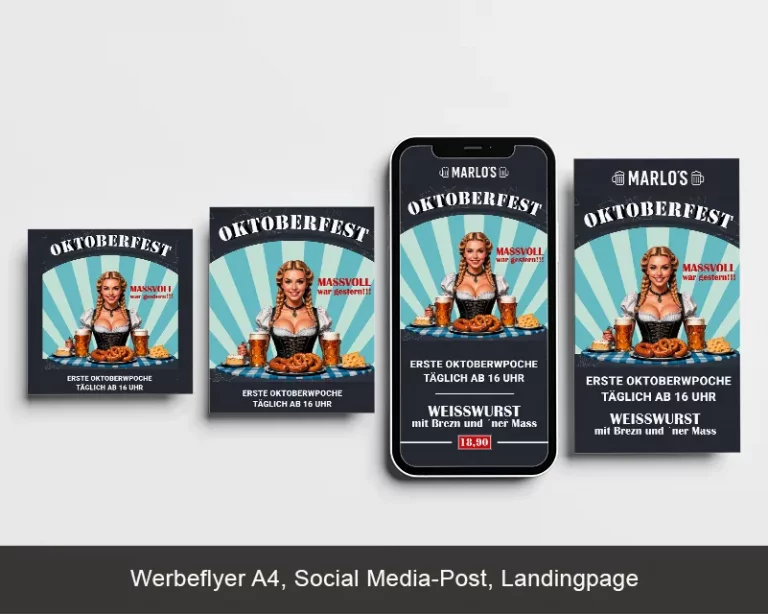 Werbung Oktoberfest