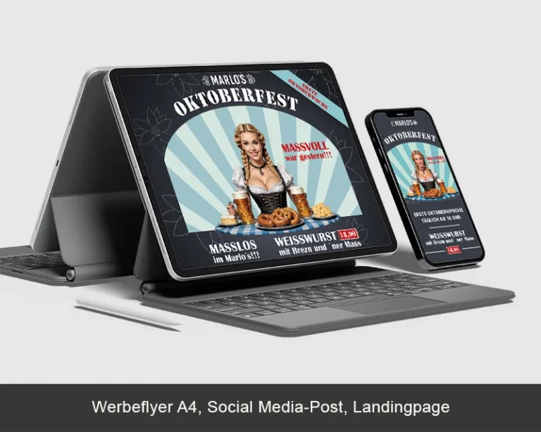 Werbung Oktoberfest