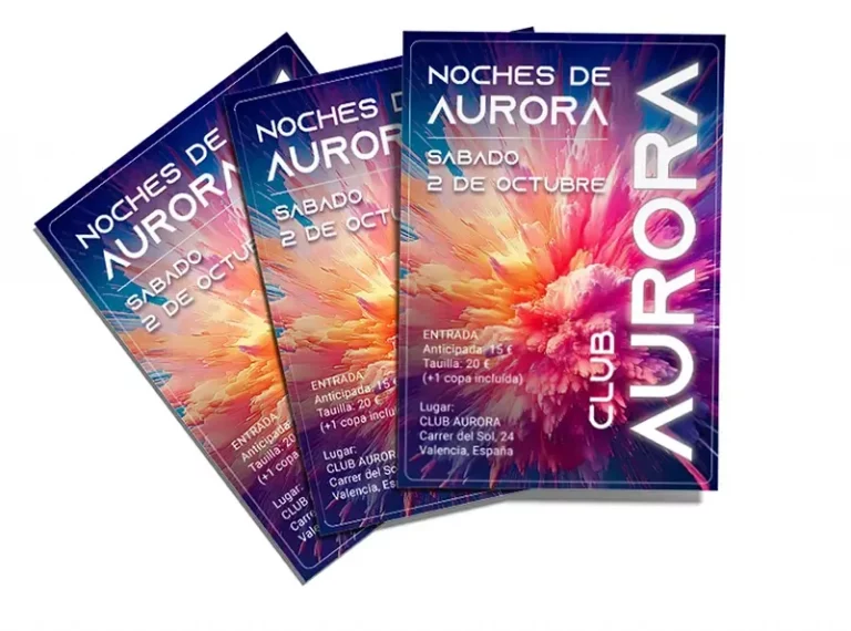 Creative event flyer promoting a nightclub event with bold typography, vibrant artwork and promotional branding.